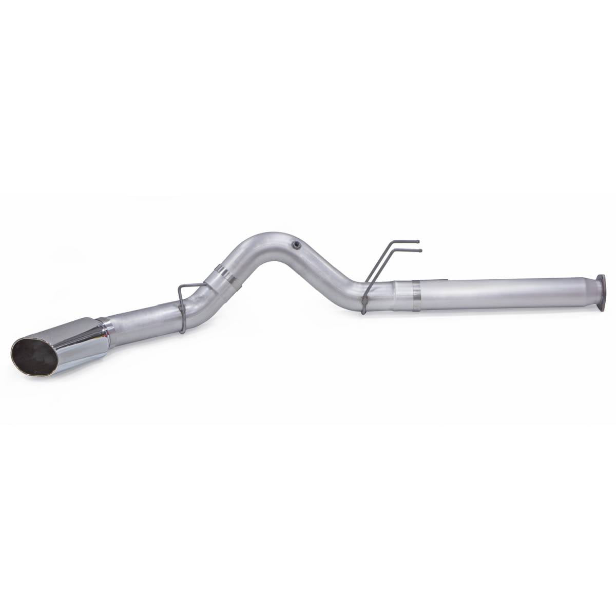 Monster Exhaust System 5-inch Single Exit Chrome Tip 17-25 Ford F250/F350/F450 6.7L Banks Power