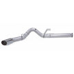 Monster Exhaust System 5-inch Single Exit Chrome Tip 17-25 Ford F250/F350/F450 6.7L Banks Power