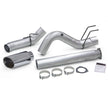 Monster Exhaust System 5-inch Single Exit Chrome Tip 17-25 Ford F250/F350/F450 6.7L Banks Power