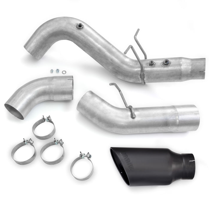 Banks Monster Exhaust System for 20-23 Chevy/GMC 3500 6.6L Duramax, L5P, Dual Rear Wheel Only Cerakote Black Tip (49809-B)