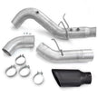 Banks Monster Exhaust System for 20-23 Chevy/GMC 3500 6.6L Duramax, L5P, Dual Rear Wheel Only Cerakote Black Tip (49809-B)
