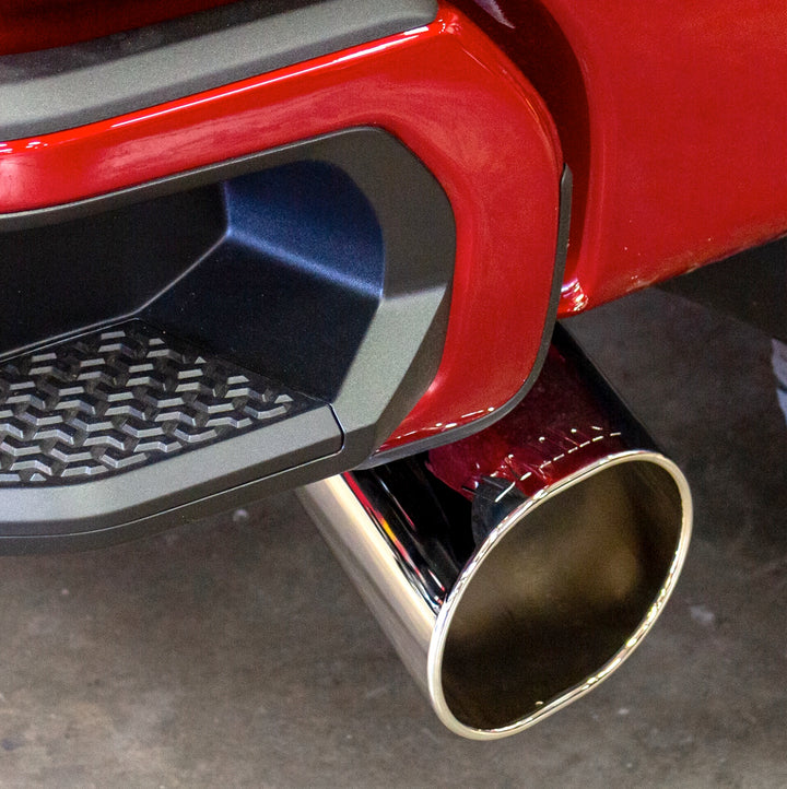 Banks Monster Exhaust System for 20-23 Chevy/GMC 3500 6.6L Duramax, L5P, Dual Rear Wheel Only Chrome Tip (49809)