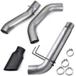 Banks Monster Exhaust System for 19-24 Ram 3500 6.7L Cummins Mega Cab Short Bed (DRW) Cerakote Black Tip (49832-B)