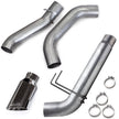 Banks Monster Exhaust System for 19-24 Ram 3500 6.7L Cummins Mega Cab Short Bed (DRW) Chrome-Plated Stainless Tip (49832)