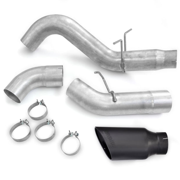 Banks Monster Exhaust System for 11-15 Chevy/GMC 2500/3500 and (16 2500 Only) 6.6L Duramax LML (DRW) Black Tip (49834-B)
