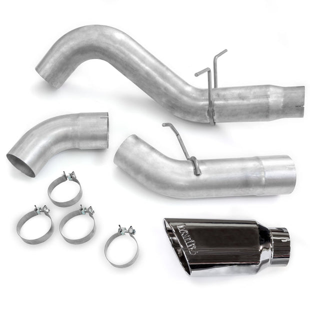 Banks Monster Exhaust System for 11-15 Chevy/GMC 2500/3500 and (16 2500 Only) 6.6L Duramax LML (DRW) Chrome-Plated Stainless Tip (49834)