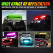 New 22 Inch V-PRO Series Straight RGBW Color Changing Off Road Led Light Bar