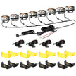 V-MAX Series | 4 Inch 72W 6960LM Combo Beam Side Shooter LED Rectangular Pod Lights with Amber DRL