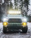 V-MAX Series 4/5/7 Inch Spot Beam Side Shooter LED Pod Lights with Amber DRL