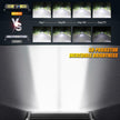 5D-PRO Series 12 Inch/22 Inch/32 Inch/42 Inch/52 Inch Spot LED Light Bar with 5D Projectors