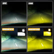 3 Inch 80W 9600LM LED Pods Lights White&Amber for ATV UTV SIDE BY SIDE 4X4
