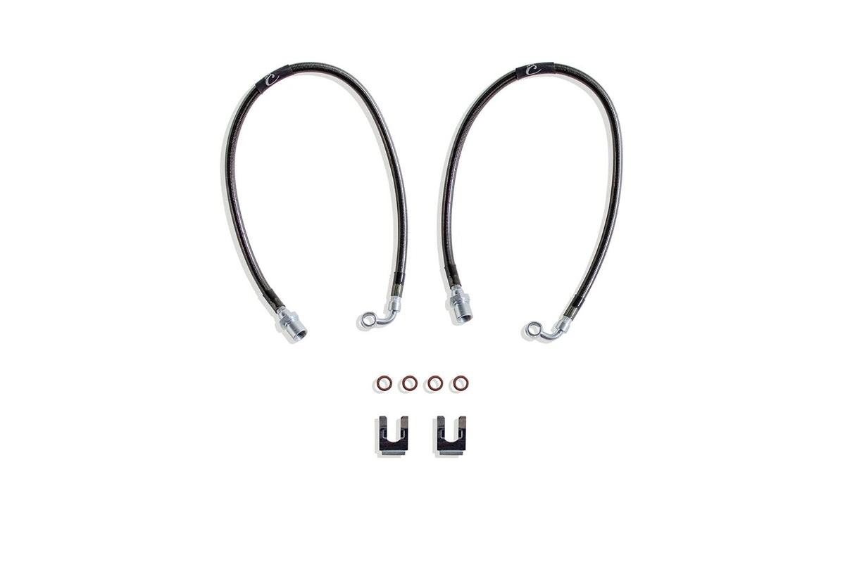 2007-2018 SILVERADO/SIERRA 1500 2WD EXTENDED BRAKE LINES (FRONT)