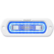 SR-L Series Marine Spreader Pod 2 Wire Flush Mount White With Blue Halo RIGID Industries
