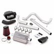 Banks Stinger Bundle Power System No AutoMind w/Single Exit Exhaust Black Tip 07-11 Jeep 3.8L Wrangler JK Unlimited 4 Door (51340-B)