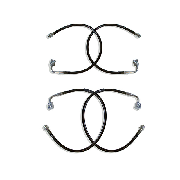 2007-2018 JEEP WRANGLER JK EXTENDED BRAKE LINES (F&R)