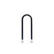 U-Bolt Round 0.625 Inch Diameter 3.5 Inch ID Width 18 Inch ID Length Incl. Nuts Skyjacker