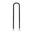 U-Bolt Semi-Round 0.625 Inch Diameter 3.25 Inch ID Width 18 Inch Length Incl Nuts Skyjacker