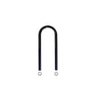 U-Bolt Round 0.625 Inch Diameter 3.625 Inch ID Width 14.5 Inch Length Incl. Nuts Skyjacker