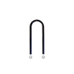 U-Bolt Round 0.625 Inch Diameter 4 Inch ID Width 16 Inch ID Length Incl. Nuts Skyjacker