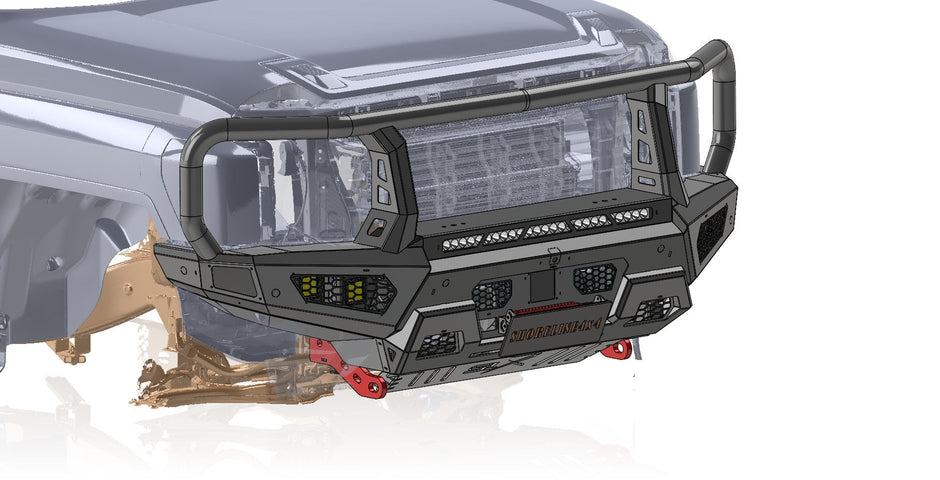 SLX Recon Bull Bar, Suitable For KIA TASMAN TK X-Line Triple Loop