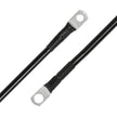 7FT 7AWG Battery Cables Tinned Copper Ring Terminal Lugs Battery Wires