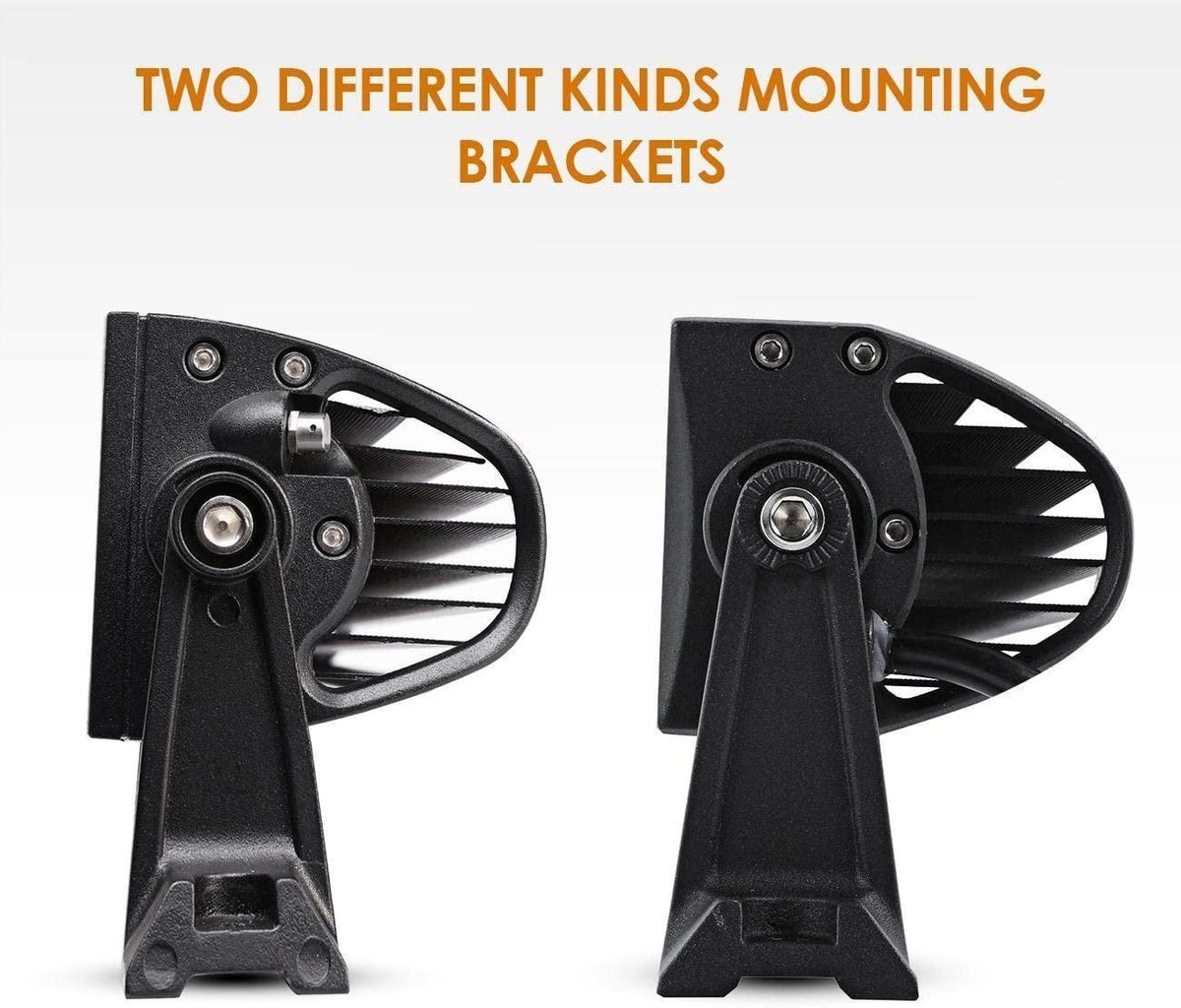 22 Inch-52 Inch 5D Series Straight/Curved Combo Beam Double Row LED Light Bar for Ford Bronco