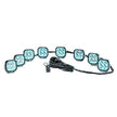 Color Play Series RGB Version 8-LED Pod Light Power Wiring Harness Kit with 3 PIN DT Plug