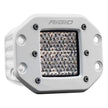 D-Series Pro Hybrid Diffused Flush Mount White 1 Light