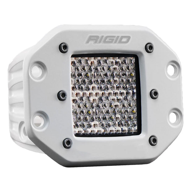 D-Series Pro Hybrid Diffused Flush Mount White 1 Light