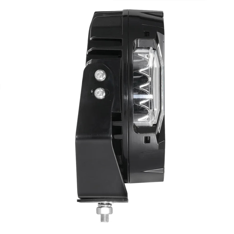 V-ULTRA Series | 9 Inch 300W LED Side Shooter White Driving Lights with Amber DRL