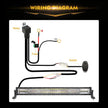 30 Inch 6 Modes White&Amber Straight Off Road Led Light Bar