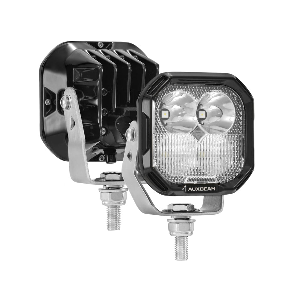 Color Play Series 3 Inch 116W RGB LED Pod Lights Combo Off Road Lights With 8 Backlight Options