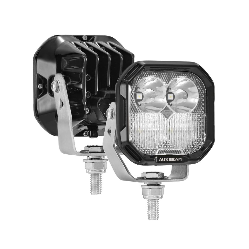 Color Play Series 3 Inch 116W RGB LED Pod Lights Combo Off Road Lights With 8 Backlight Options