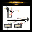 6 Modes Series 7 Inch 150W White&Amber LED Light Bar