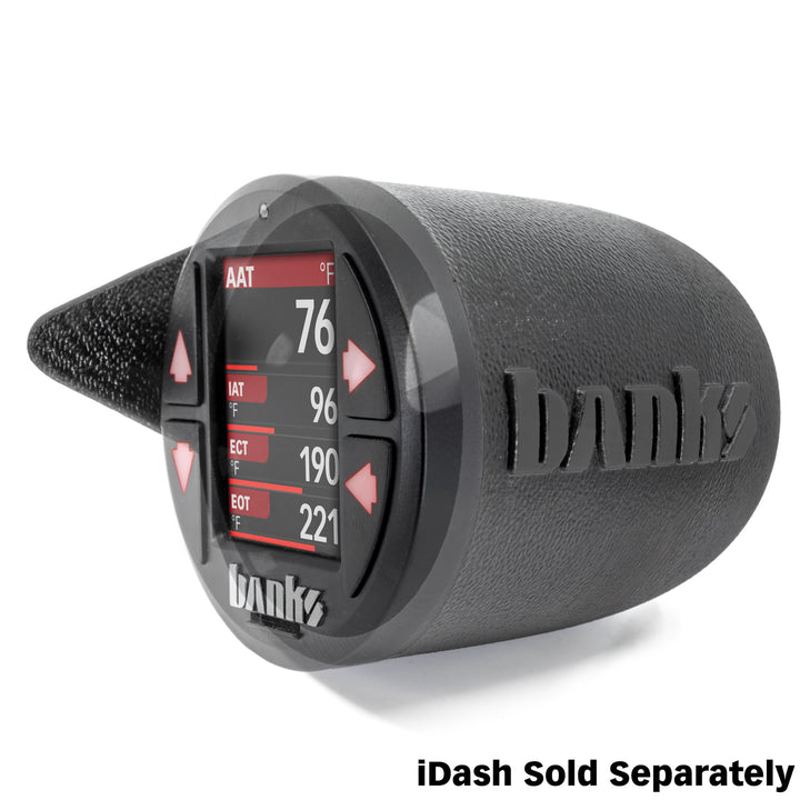 Banks 52mm iDash Stealth Pod Mounts for 15-19 GM 2500/3500 Single Pod (63349)
