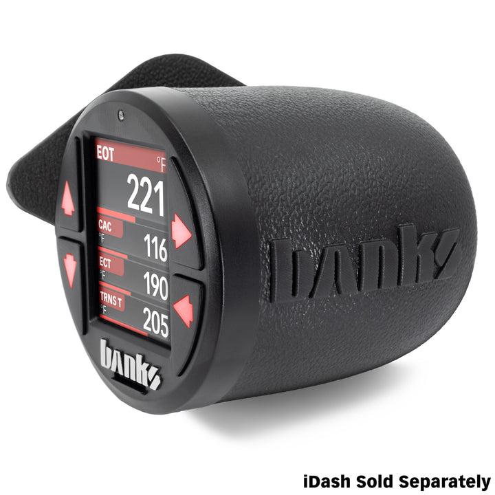 Banks iDash Stealth Pod Mounts for 19-21 Chevy/GMC 1500, 20-23 2500/3500 and 2024-25 WT/Custom Single Pod (63359)