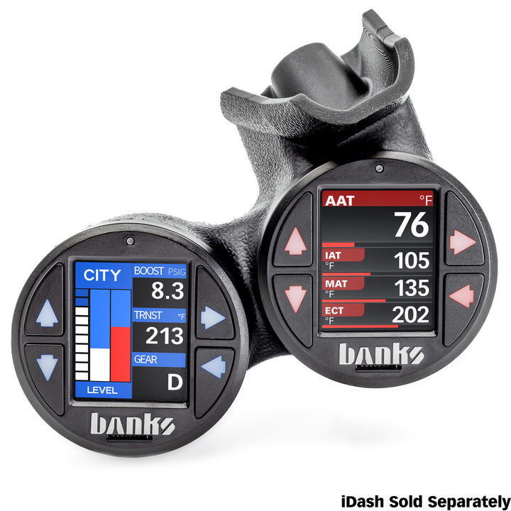 Banks iDash Stealth Pod Mounts for 19-24 RAM 2500/3500 Dual Pod (63364)