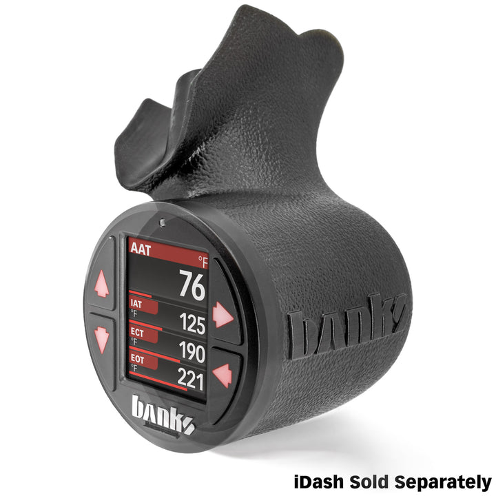 Banks iDash Stealth Pod Mounts for 15-20 F150, 17-22 Ford Super Duty Single Pod (63365)