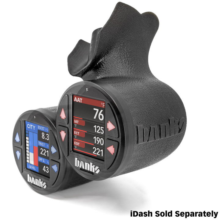 Banks iDash Stealth Pod Mounts for 15-20 F150, 17-22 Ford Super Duty Dual Pod (63368)
