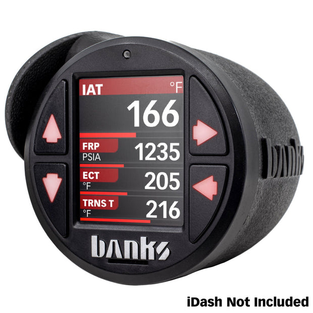 Banks iDash Stealth Pod Mount for 16-23 Toyota Tacoma (63372)