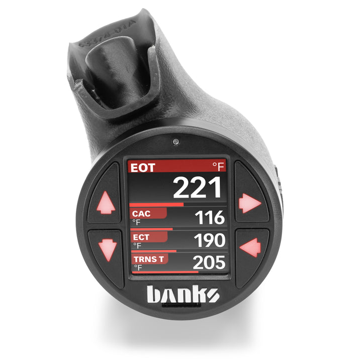 Banks iDash Stealth Pod Mounts for 11-16 Ford Super Duty Single Gauge (63374)