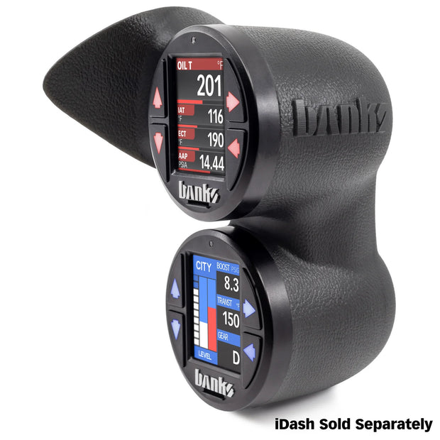 Banks iDash Stealth Pod Mount for 24-25 Toyota Tacoma Dual Pod (63381)