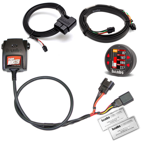 Throttle Sensitivity Booster Standalone and iDash Kits for 07-19 Ram 2500/3500 11- 20 Ford F-Series 6.7L Banks Power