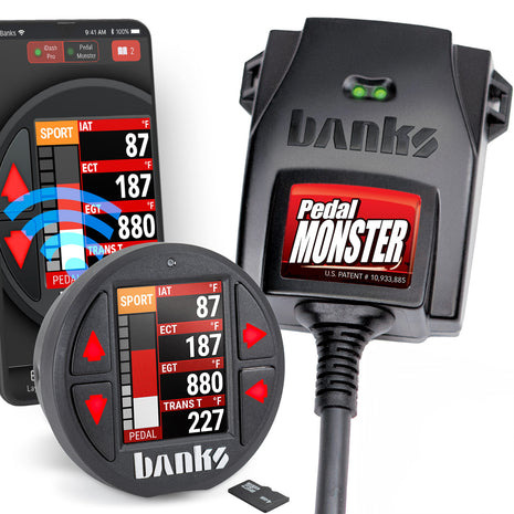 PedalMonster Throttle Sensitivity Booster Standalone and iDash Kits for many Chevy/GMC, Chrysler, Dodge, Jeep, Nissan