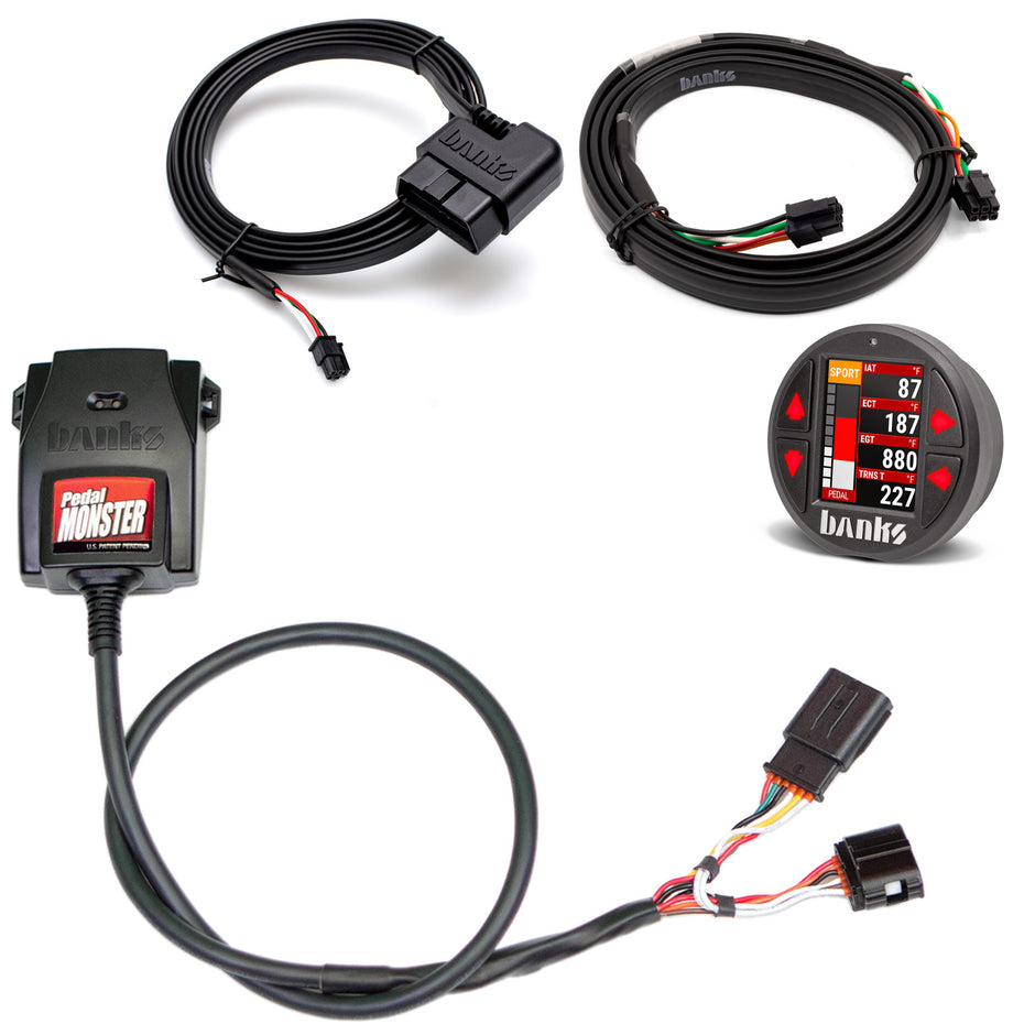 PedalMonster Throttle Sensitivity Booster, Standalone and iDash Kits for many Mazdas Banks Power