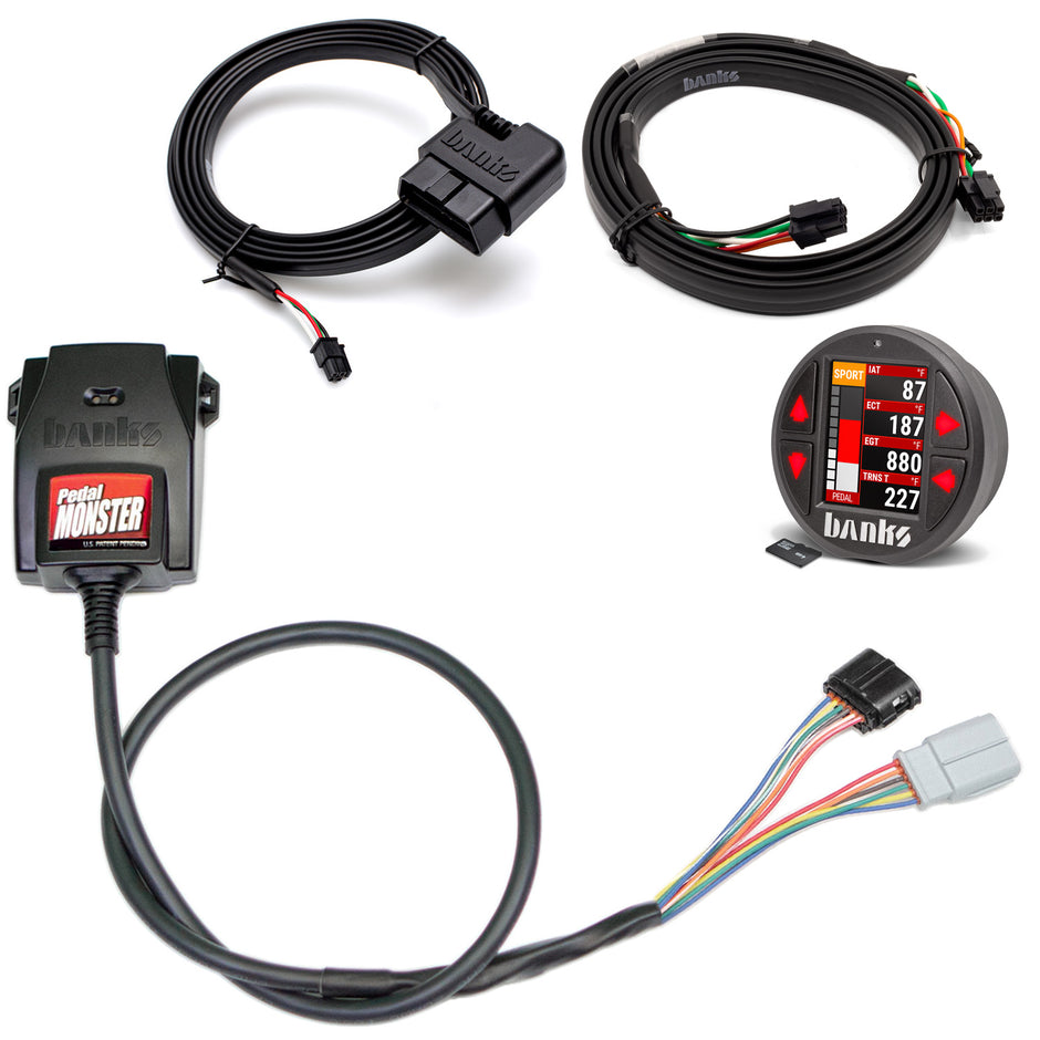 PedalMonster Throttle Sensitivity Booster, Standalone and iDash Kits for many Lexus, Scion, Subaru, Toyota Banks Power