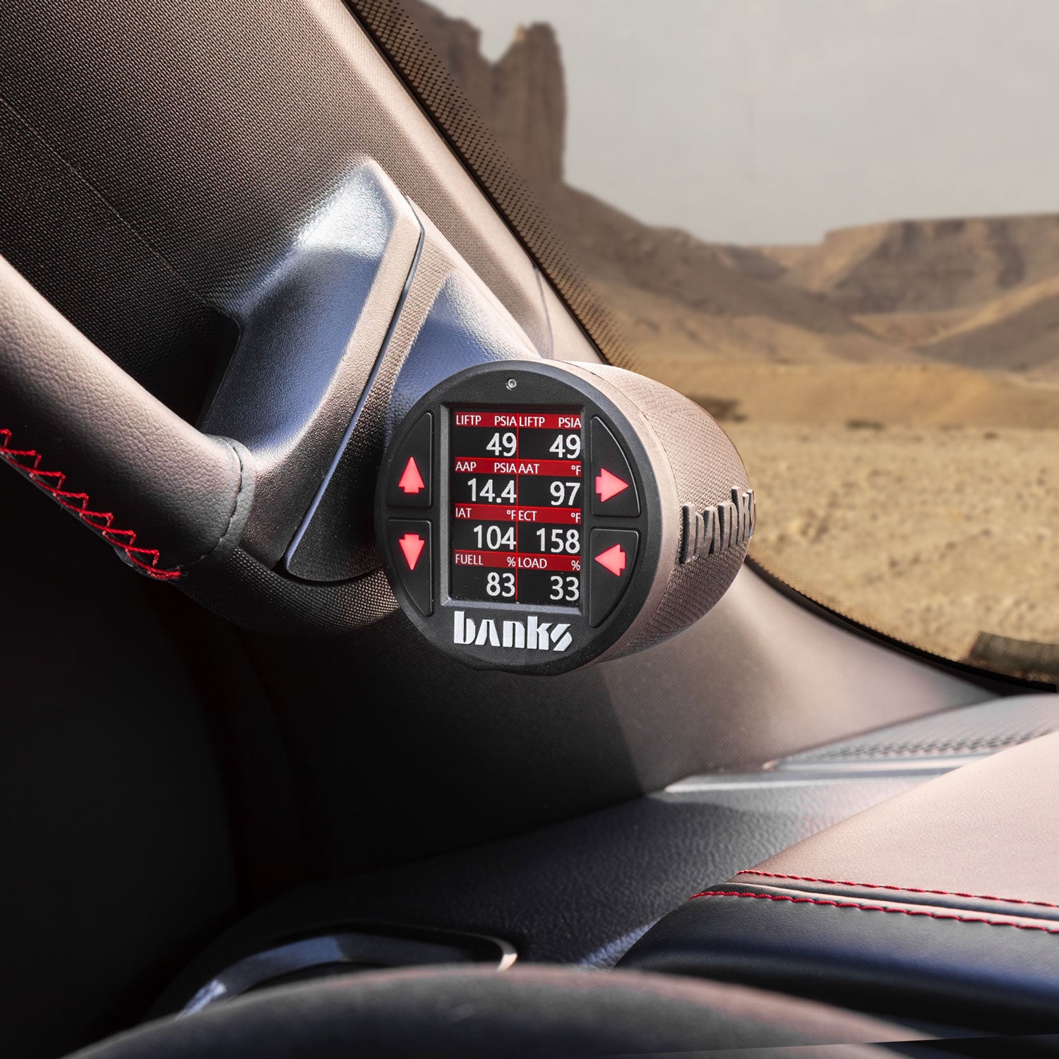 iDash Data Pro for use with OBDII CAN bus vehicles Expansion Gauge Banks Power