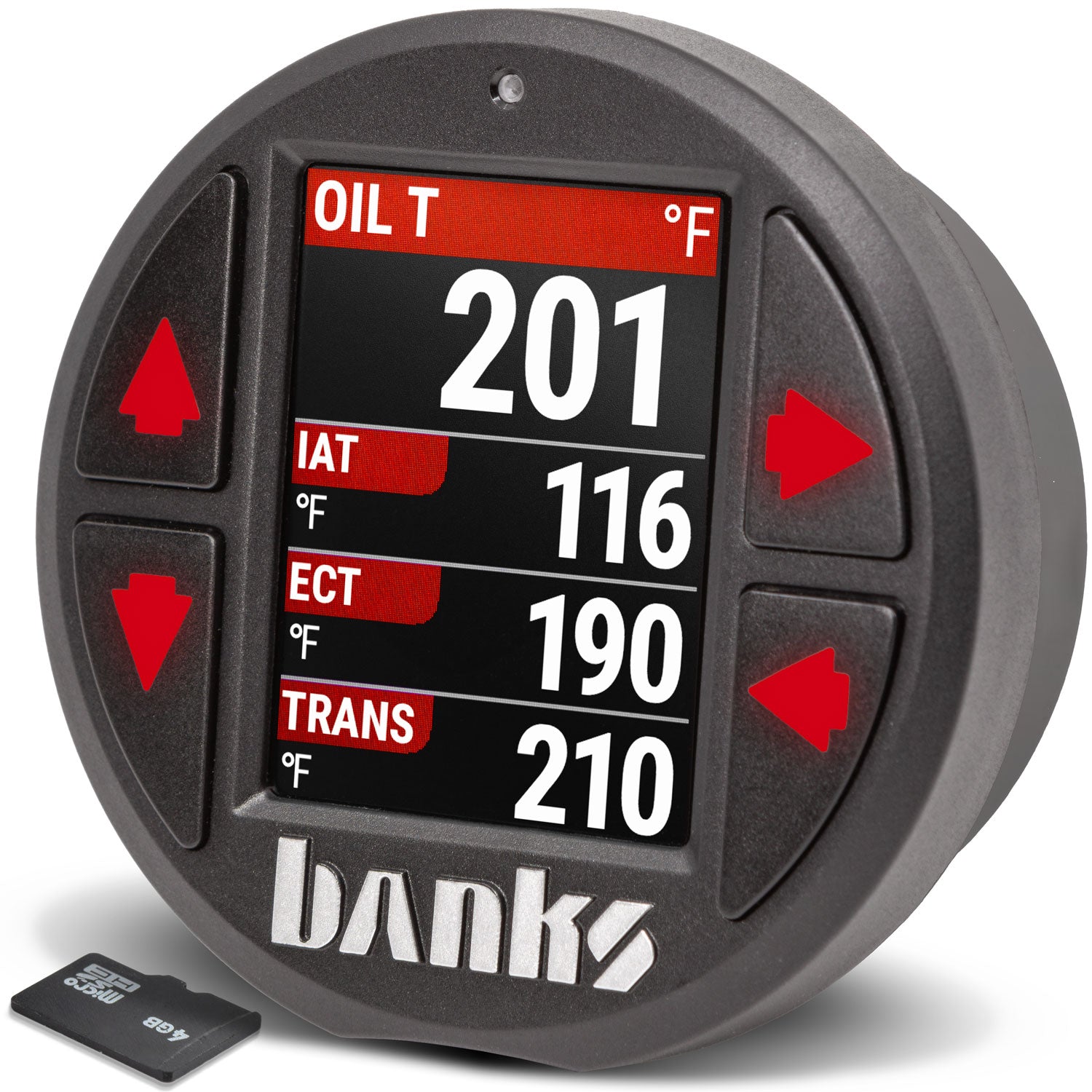 iDash Data Pro for use with OBDII CAN bus vehicles Expansion Gauge Banks Power