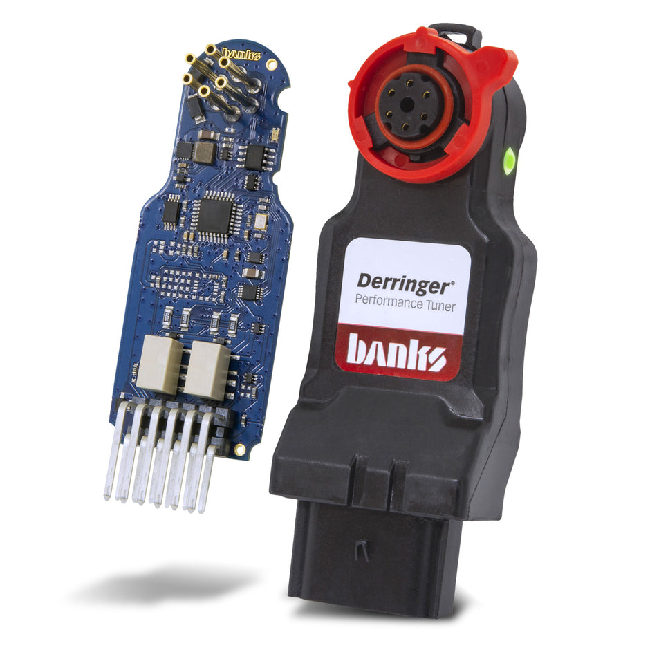 Derringer Tuner w/DataMonster includes ActiveSafety and Banks iDash 1.8 DataMonster for 14-18 Ram 1500 3.0L EcoDiesel and Grand Cherokee 3.0L EcoDiesel Banks Power
