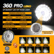 (2pcs/set) 9 INCH 270W 37776LM 360-PRO Series Custom Lens LED Driving Lights+Amber/Black Covers(Optional) for for Ford F150 F250 F350 F450